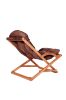 CHALET SWING SOFT Крісло шезлонг 760х900х820 дуб, каркас тік, матрац синтепон колір св-сірий Woodsun - фото 4