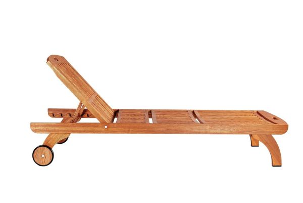 CALIFORNIA LOUNGE VIP Шезлонг 2165х750х330 ясен, колір тік Woodsun - фото 9