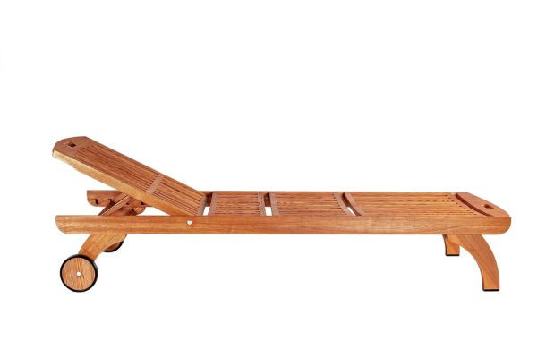 CALIFORNIA LOUNGE VIP Шезлонг 2165х750х330 ясен, колір тік Woodsun - фото 10