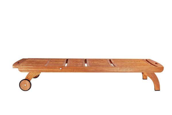 CALIFORNIA LOUNGE VIP Шезлонг 2165х750х330 ясен, колір тік Woodsun - фото 11