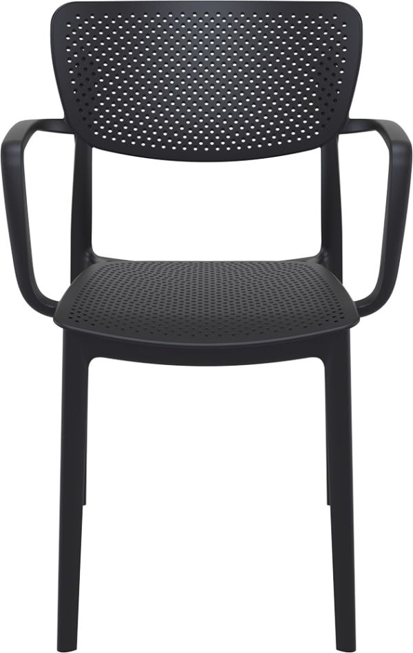 Крісло LOFT 128 чорне - фото 6