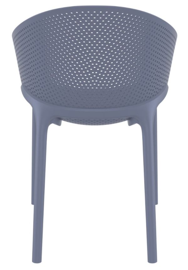 Крісло SKY PRO з підлокітниками 151 сіре - фото 3