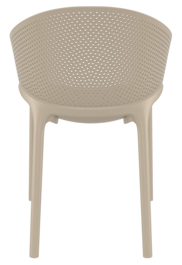 Крісло SKY PRO з підлокітниками 151 кавове - фото 6