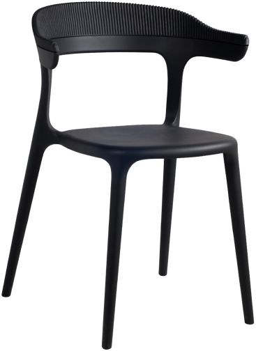 Крісло LUNA чорне 