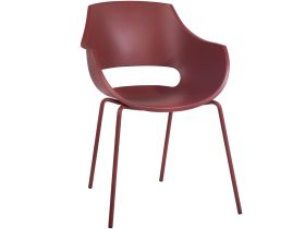 Крісло OPAL-ML PRO цегляно-червоне матове HAGEA