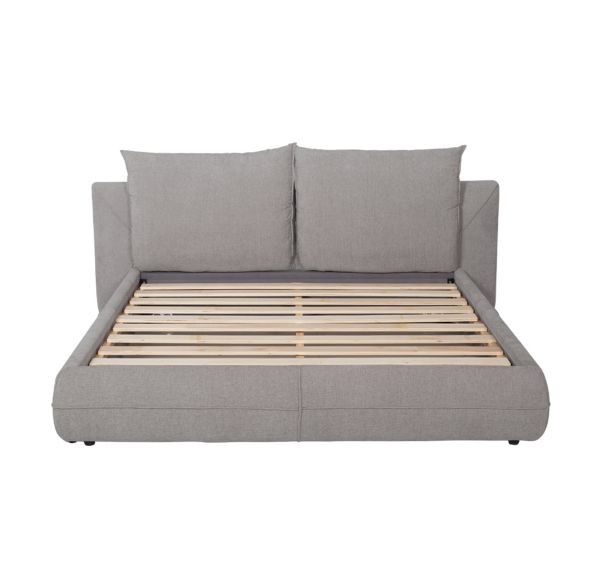 Кровать B-0055A King 240х240х104 Серый Stella - фото 7