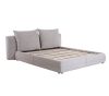 Кровать B-0055A King 240х240х104 Серый Stella - фото 5
