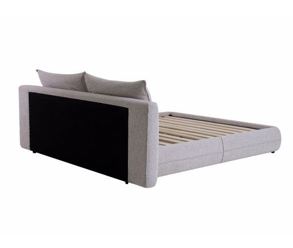 Кровать B-0055A King 240х240х104 Серый Stella - фото 4