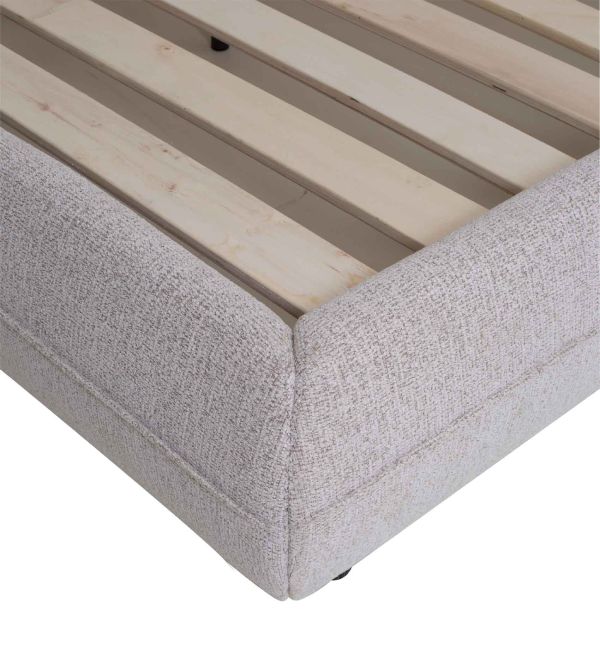 Кровать B-0055A King 240х240х104 Серый Stella - фото 3