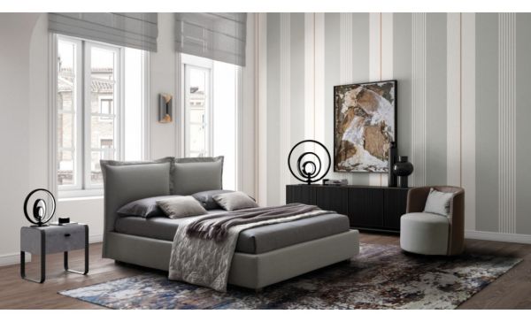 CATLIN кровать W/FLOOR FRAME+BASE DIMS 160x200 (тк. CROSS 31) Sueño (Sueno) - фото 4