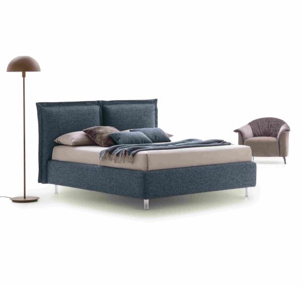 CATLIN кровать W/FLOOR FRAME+BASE DIMS 160x200 (тк. CROSS 31) Sueño (Sueno) - фото 8