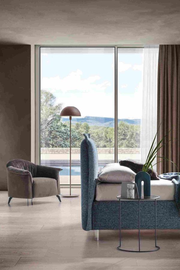 CATLIN кровать W/FLOOR FRAME+BASE DIMS 160x200 (тк. CROSS 31) Sueño (Sueno) - фото 6