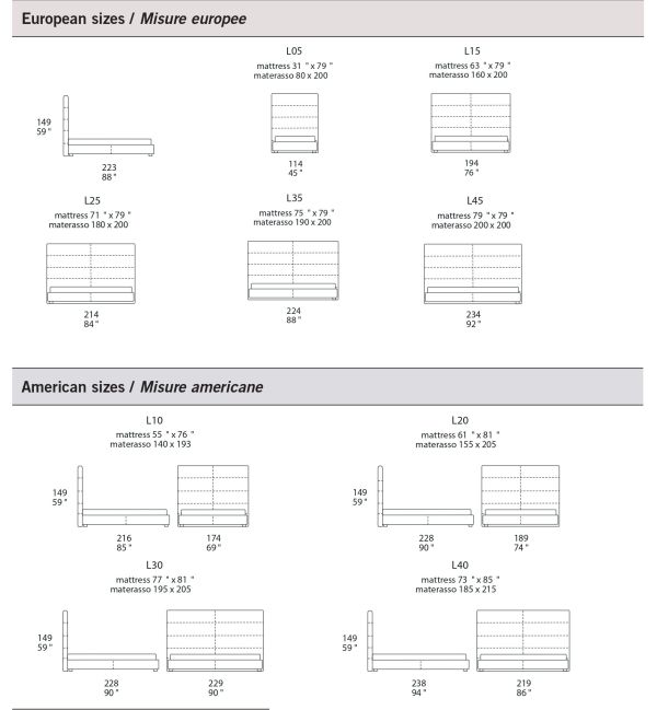 Шкіряне ліжко Dandy Gamma. Сайонара ніч 200Х200 - фото 3