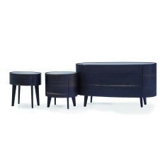 Приліжкова тумбочка NT515A 600х428х603 мм Димчатий ясень Mexil