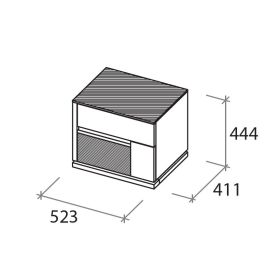 Тумба приліжкова Atlanta