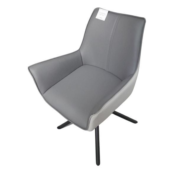 Кресло для отдыха ОКС-1303 Серый + Светло серый Hestia - фото 2