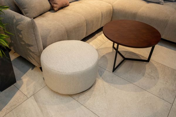 Пуф Winnie круглий, тканина River Stella