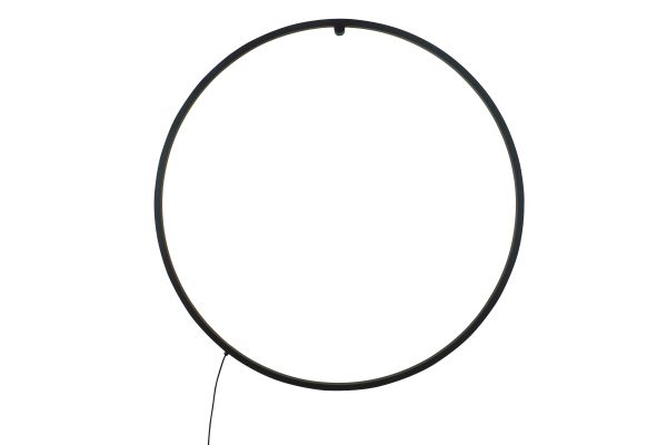 MAR2024093W-M LED Настенный светильник Φ830x28m Черный - фото 2