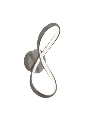 MAR20026W-TG LED Настенный светильник 150x140x360mm Титан-серый