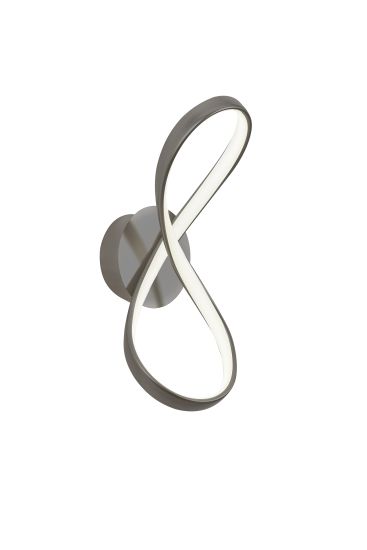 MAR20026W-TG LED Настенный светильник 150x140x360mm Титан-серый