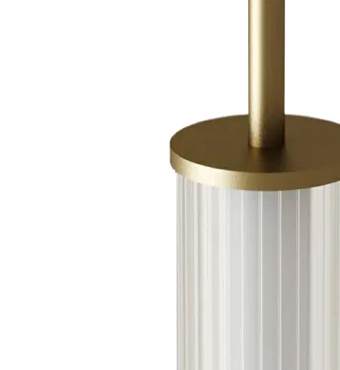 ISON настенная лампа LED STRIP 6W 2700K A1298 состаренное золото/прозрачный стеклянный абажур AROMAS - фото 3