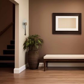 Настінний світильник LED8W 350*600 мм Залізо, cкло Мідно-золотий Astro