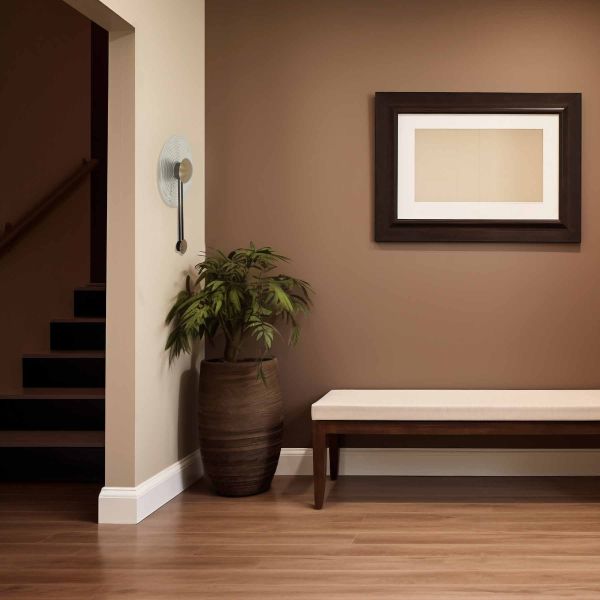 Настінний світильник LED8W 350*600 мм Залізо, cкло Мідно-золотий Astro