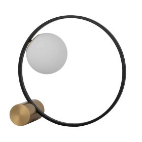 Настінний світильник G9*1 350 мм Залізо, скло Золотий, чорний Astro