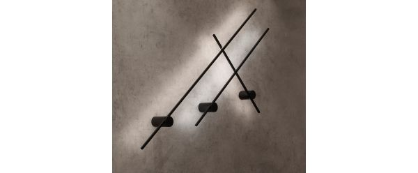 TOBAGO настенный светильник 12W 3000K 7915 чёрный (Negro-Black) Mantra - фото 2