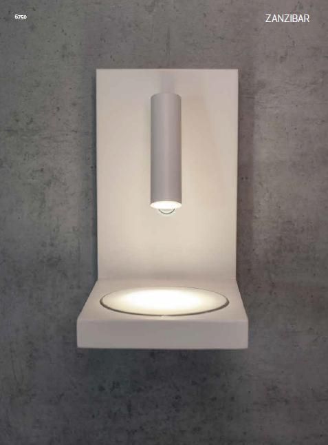 ZANZIBAR LED настенная лампа белая 3W - CELL PHONE INDUCTION CHARGER 6750 (Blanco arena-Sand white) Mantra - фото 4