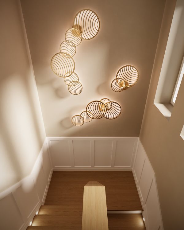 COLLAGE лампа на потолок 3 M 7233 (Oro-Gold) Mantra - фото 4