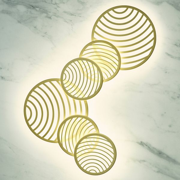 COLLAGE лампа на потолок 3 M 7233 (Oro-Gold) Mantra - фото 6