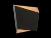 ASIMETRIC настенный светильник 1L x GX53 6222 (Negro-Black) Mantra - фото 2