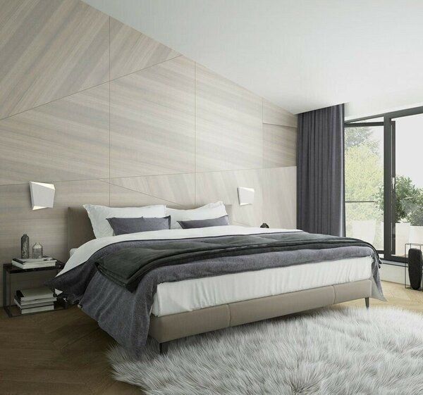 ASIMETRIC настенный светильник 1L x GX53 6222 (Negro-Black) Mantra - фото 4