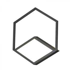 KUBICK настенный светильник LED 7592 26W 3000K (Negro mate-Matt black) Mantra