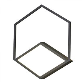 KUBICK настенный светильник LED 7596 33.5W 3000K (Negro mate-Matt black) Mantra