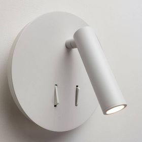 CAYMAN R настенный светильник для чтения 3W, 6W 6080 (Matt white) Mantra