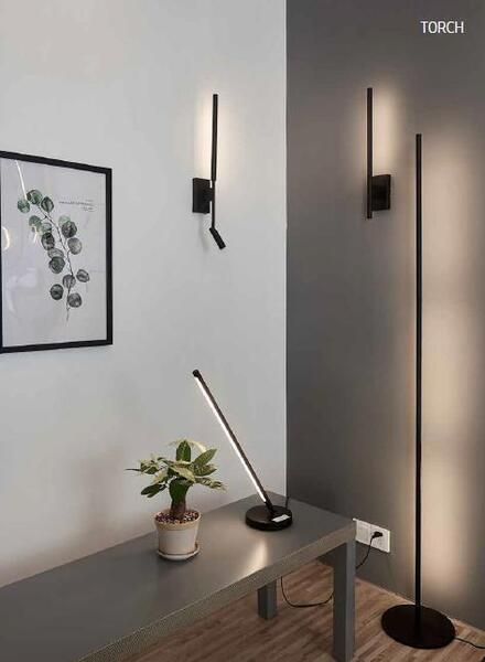 Осветительный прибор аппликация шлифованная черная 6W 3000K - фото 2