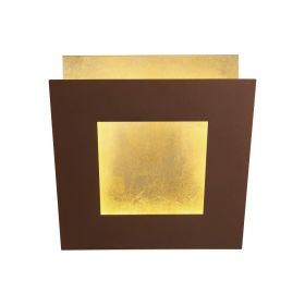 DALIA Квадратная настенная лампа 24W 8121 (Corten, oro-Corten, gold) Mantra