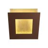 DALIA Квадратная настенная лампа 24W 8121 (Corten, oro-Corten, gold) Mantra