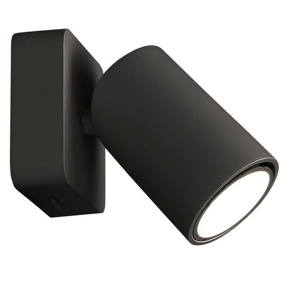 SAL черный настенный светильник 1L GU10