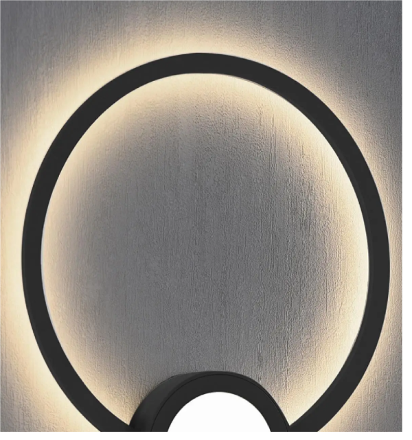 MURAL черный настенный светильник LED - фото 4