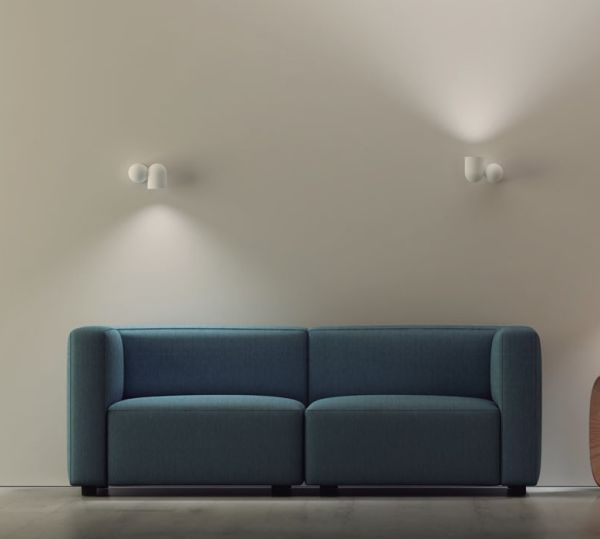 IOS точечный настенный светильник белый 1L GU10 LED 7294 (Blanco-White) Mantra - фото 2