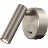 PREA настенный светильник светодиодный для чтения 3W 3000K 6076 (Níquel satinado-Satin nickel) Mantra