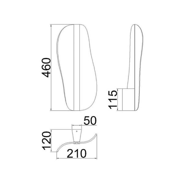 BIANCA настенная лампа LED - фото 4