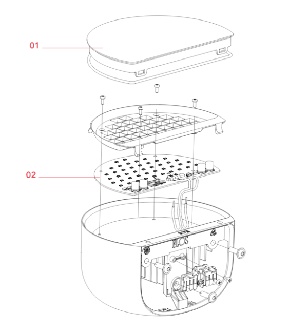 Настінний світильник BELLHOP Wall Up EU жовтий FLOS - фото 4