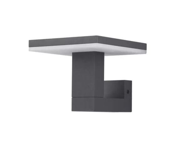OFER/DES TIGNES настенный светильник уличный LED IP54 10W 3000K 6497 (Gris oscuro-Dark grey) Mantra - фото 3