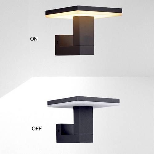 OFER/DES TIGNES настенный светильник уличный LED IP54 10W 3000K 6497 (Gris oscuro-Dark grey) Mantra