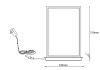 MAR22801TL-BK LED Настольный светильник 220x80x310mm Черный - фото 2