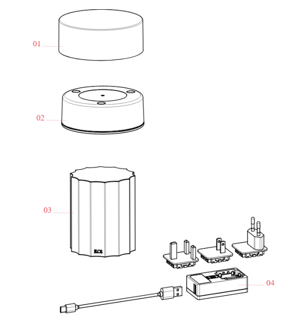 Настольная лампа LAST ORDER FLUTED EU/UL/GB медь (основание, крышка) FLOS - фото 4